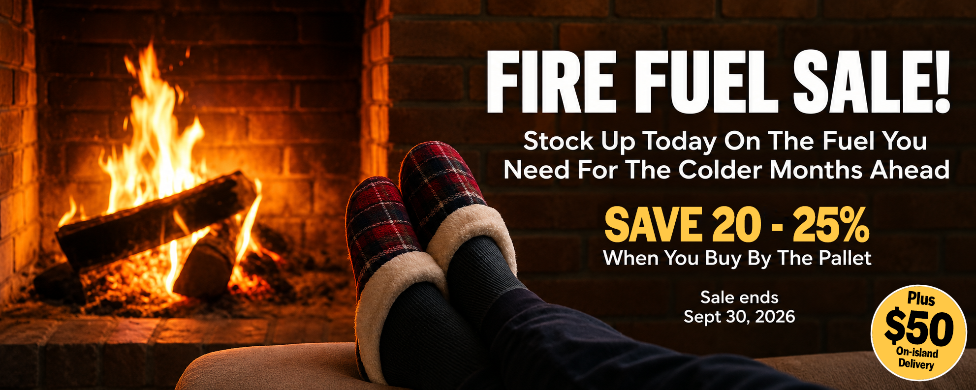 Fire Fuel Sale 2026