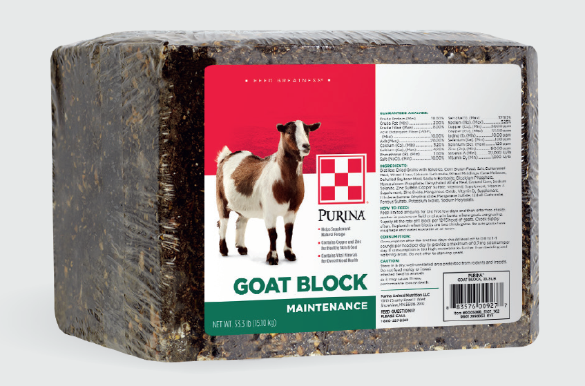Purina&reg; Goat Block 33lb