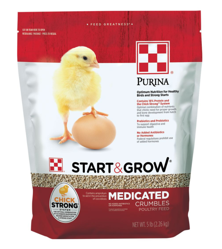 Purina&reg; Start & Grow&reg; Medicated 5lb