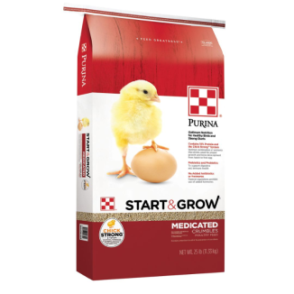 Purina® Start & Grow® Medicated 25lb