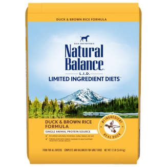 Duck & Brown Rice Dry Dog Formula 26lb