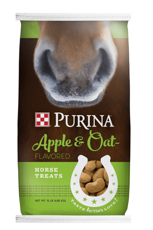 Purina Apple & Oat Flavored Horse Treats 15lb