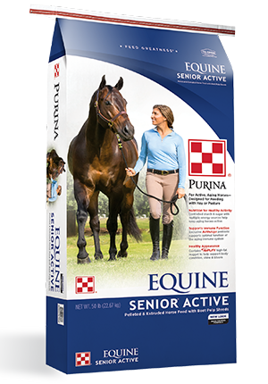 Purina&reg; Equine Senior&reg; Active Horse Feed 50lb