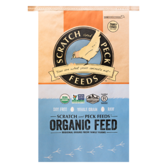 Cluckin Good Organic 3-Grain Scratch 40lb