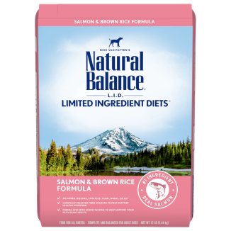 Salmon & Brown Rice Dry Dog Formula 26lb