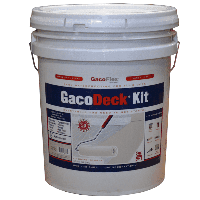 3.5 GACODECK KIT OYSTER DK01 (Price includes PaintCare Recycle Fee)