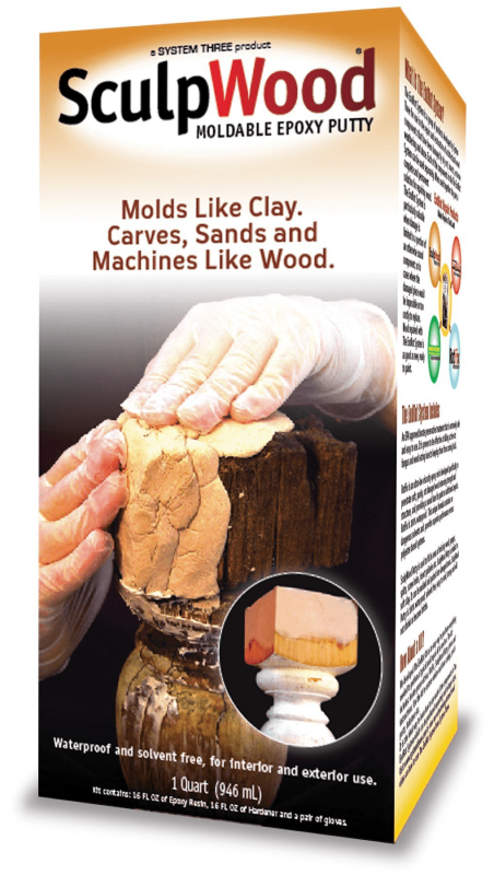 SYS 3 SCULPWOOD EPOXY PUTTY QT