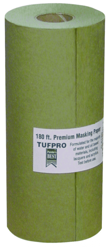 6\" GREEN MASKING PAPER (OILS)