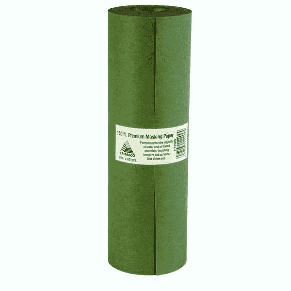 9\" GREEN MASKING PAPER (OILS)
