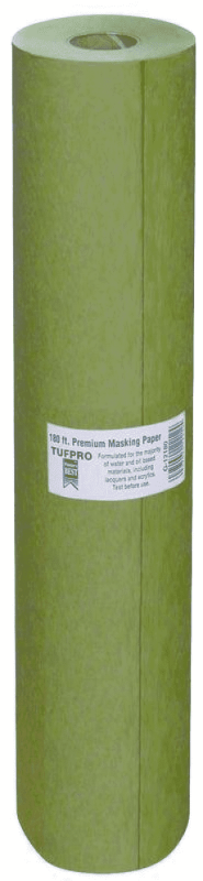 12\" GREEN MASKING PAPER (OILS)