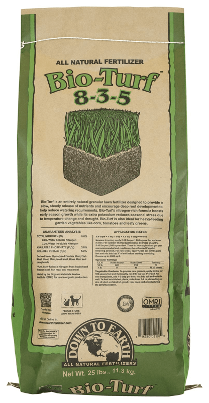 DTE BIO TURF 25LB