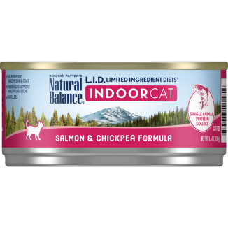 Indoor Salmon & Chickpea Canned Cat Formula 5.5oz