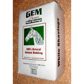 GEM WHITE SHAVINGS 3.25CF