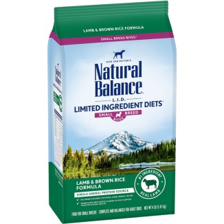 Lamb & Brown Rice Small Bites 4lb