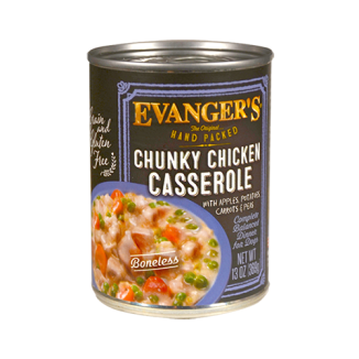 Evanger's Hand Packed Chunky Chicken Casserole 12oz