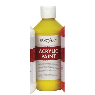 HANDY ART YELLOW ACRYLIC PAINT