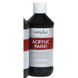 HANDY ART BLACK ACRYLIC PAINT