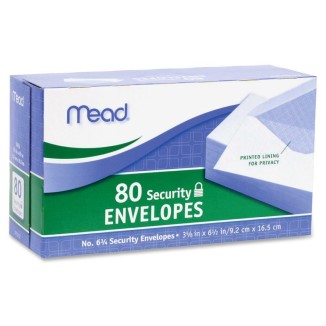 80PK ENVELOPES #6-3/4 SECURITY