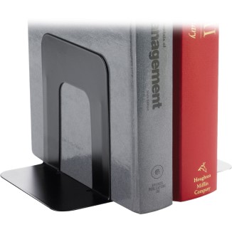 PR BOOKENDS BLACK STEEL