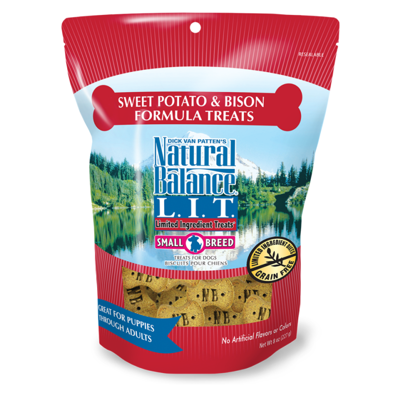 Limited Ingredient Treats&reg; Sweet Potato & Bison Small Breed Formula 8oz