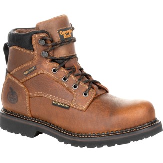 Georgia Giant Revamp Waterproof Work Boot - Brown