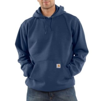 HOODED PULLOVER MIDWEIGHT SWEATSHIRT - NEW NAVY