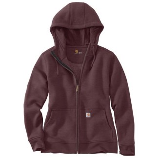 CLARKSBURG FULL-ZIP HOODIE - FUDGE HEATHER