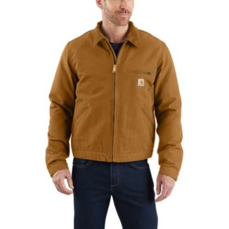 DETROIT JACKET - CARHARTT BROWN