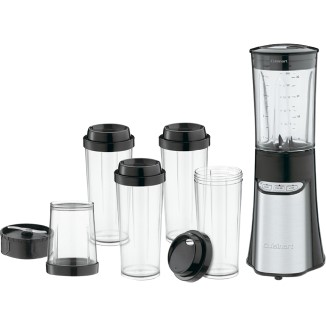 SmartPower 32 oz. 3-Speed Stainless Steel Compact Blender with Plastic Jar