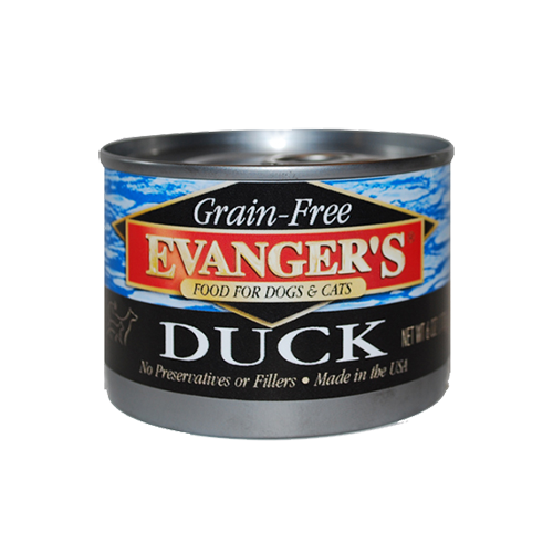 Evanger\'s Grain Free Duck for Dogs & Cats 6oz