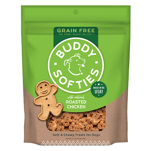 Buddy Biscuits Soft & Chewy Roasted Chicken 5oz
