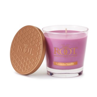 ROOT CANDLE LAVENDER VANILLA SMALL HONEYCOMB VERIGLASS