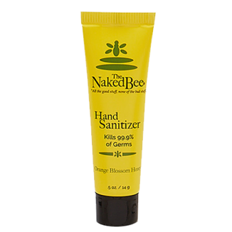 Naked Bee .5 oz. Mini Hand Sanitizer in Orange Blossom Honey