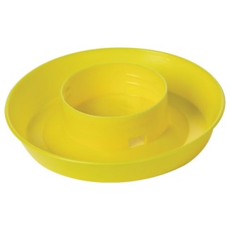 1 QT YELLOW WATERER BASE