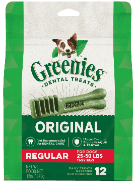 GREENIES� Original Regular Size Dog Dental Treats 12oz