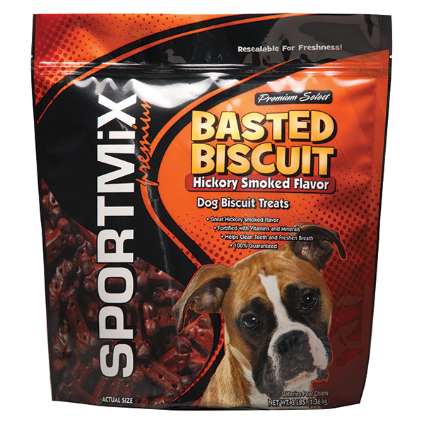SPORTMiX&reg; Wholesomes� Basted Biscuit Treats with Smoky Bacon Flavor