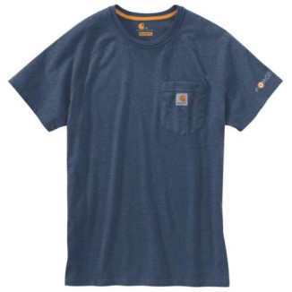 FORCE® COTTON DELMONT SHORT-SLEEVE T-SHIRT - LIGHT HURON HEATHER