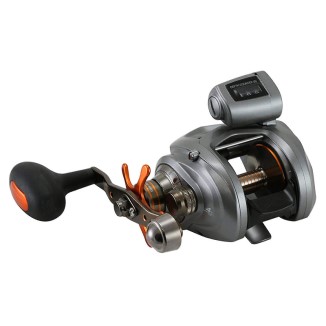 Okuma CW-354DLX Left Handed Cold Water Low-Profile Line Counter Casting Reel