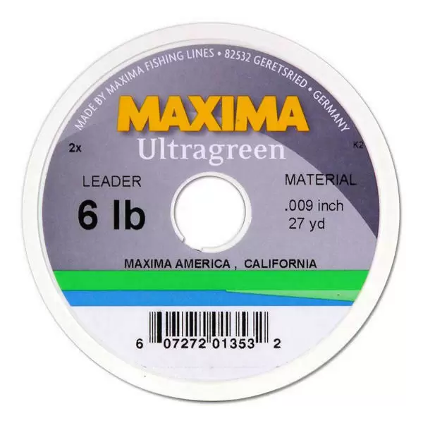 Maxima Ultragreen Leader Wheel 6lb 27yds
