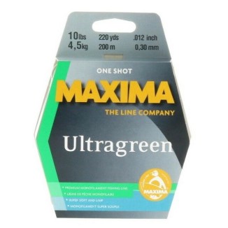 Maxima Ultragreen One Shot Monofilament 10lb 220yd