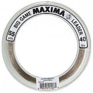 Maxima Big Game Ultragreen Leader Wheel 40lb 55yd