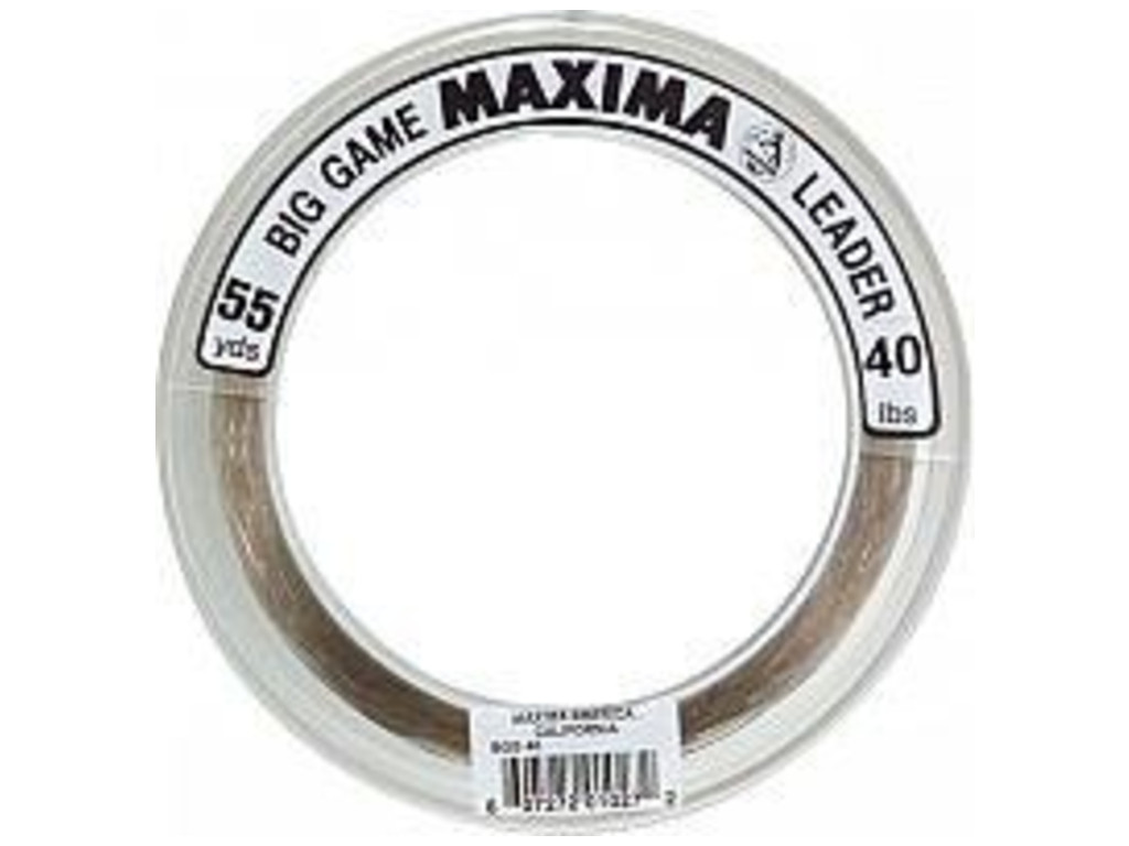 Maxima Big Game Ultragreen Leader Wheel 40lb 55yd