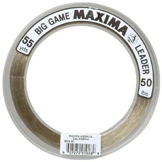 Maxima Big Game Ultragreen Leader Wheel 50lb 55yd