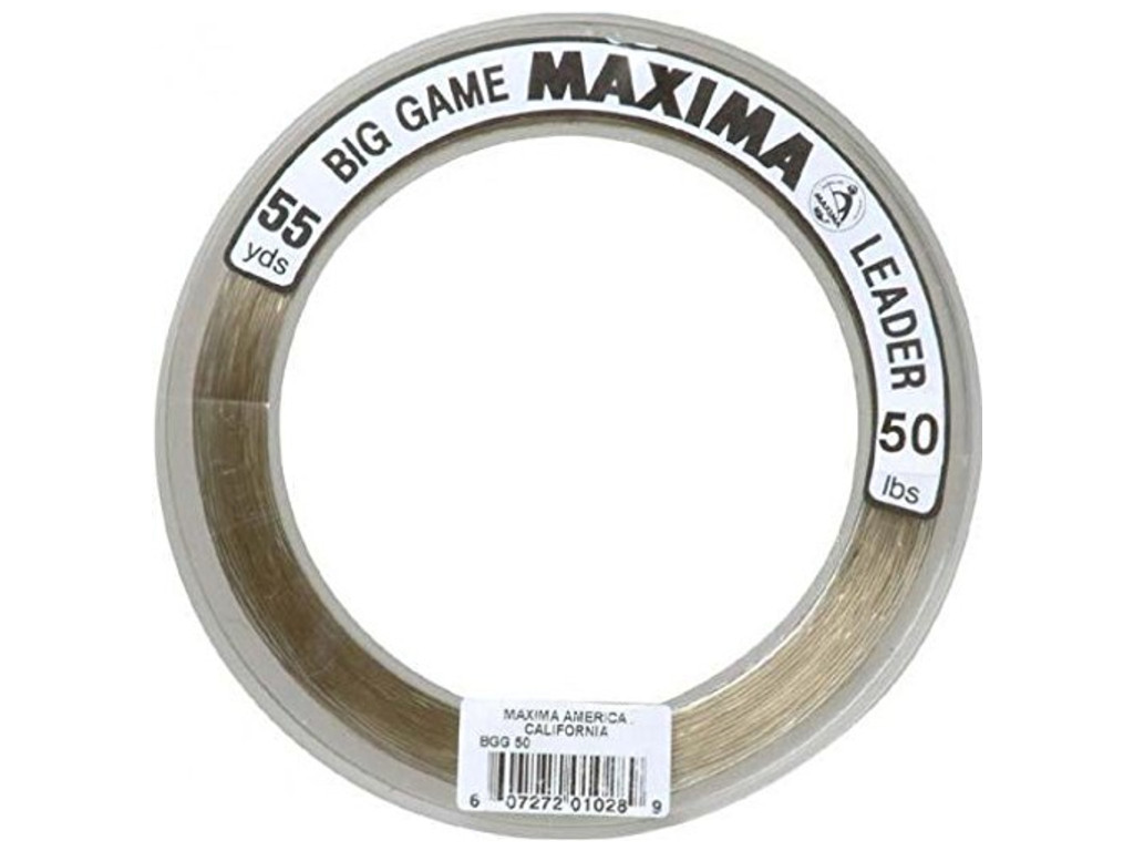 Maxima Big Game Ultragreen Leader Wheel 50lb 55yd