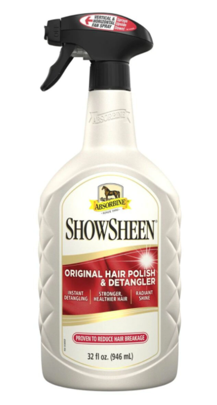 ABSORBINE SHOWSHEEN ORIGINAL HAIR POLISH & DETANGLER 32OZ