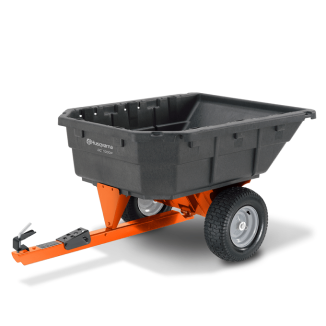 Husqvarna 12.5 Cu. Ft. Poly Swivel Dump Cart