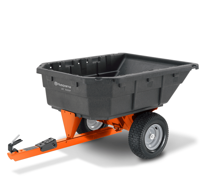 Husqvarna 12.5 Cu. Ft. Poly Swivel Dump Cart