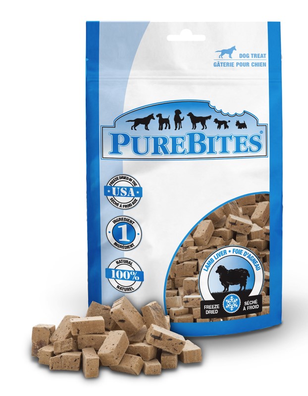 PureBites Freeze Dried New Zealand Lamb Liver Treats 1.58oz