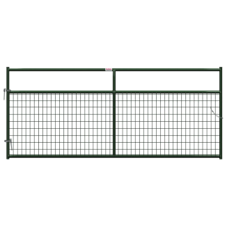 10' BEHLEN GREEN MESH GATE