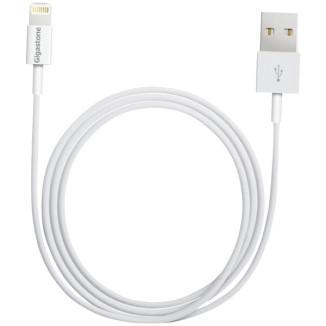 3' WHITE USB-A LIGHTNING CABLE